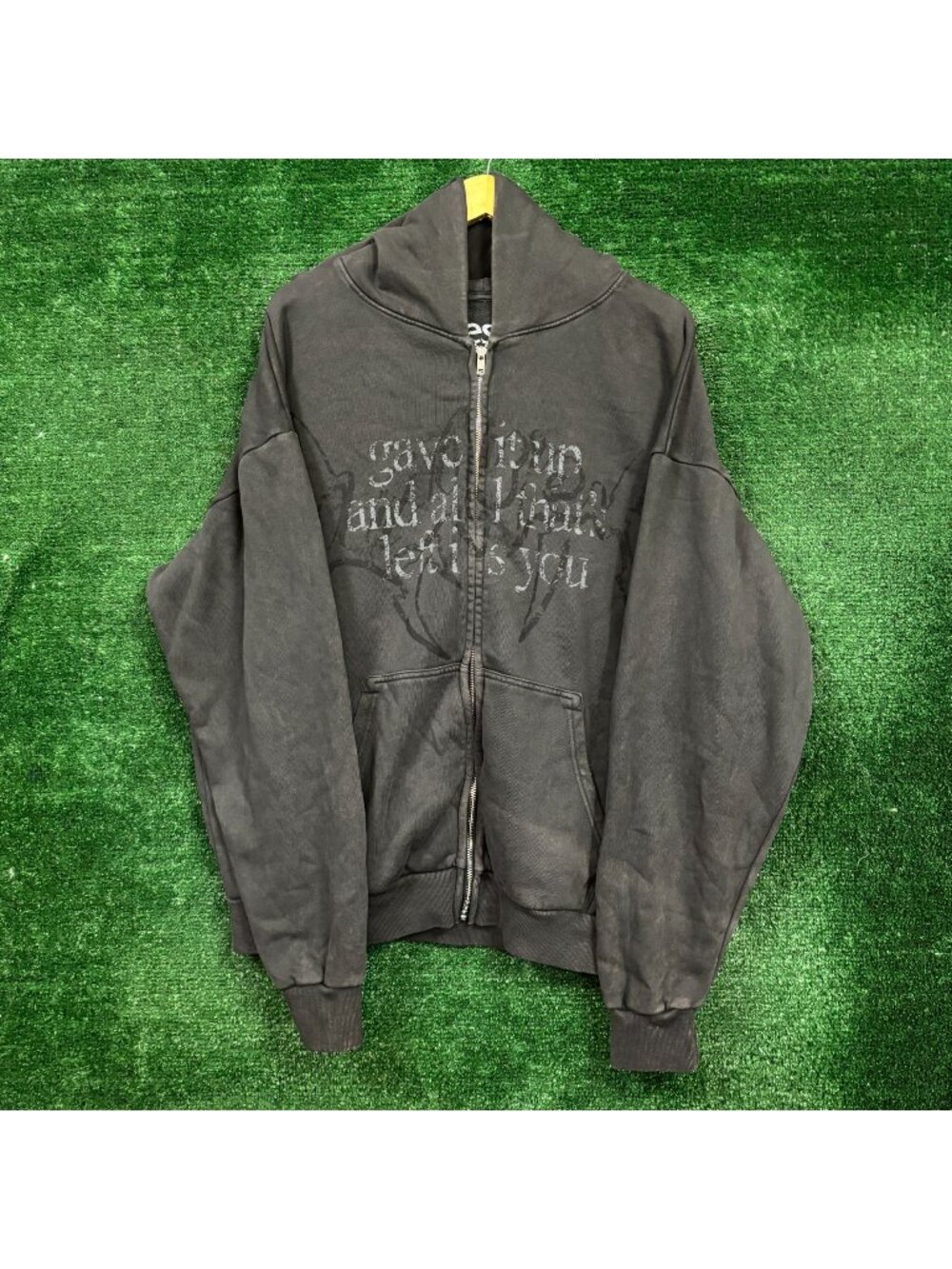Keshi Requiem Album World Tour LoFi Alt Pop Oversized Zip-Up Hoodie Extra Large